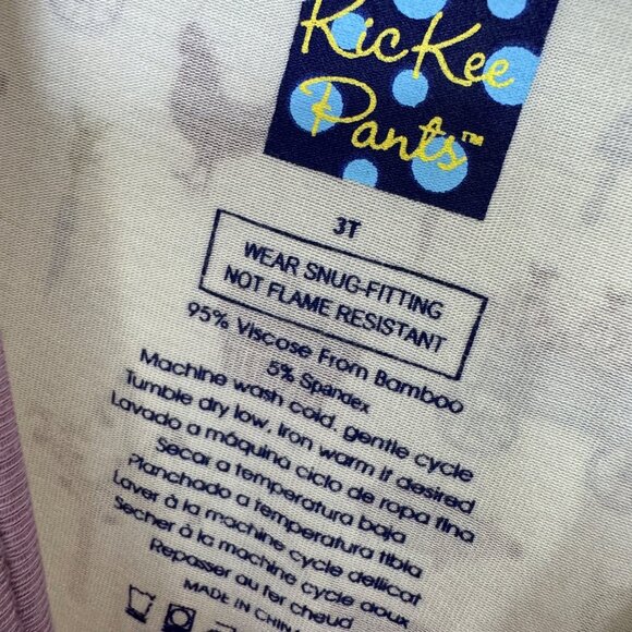 KICKEE PANTS muffin ruffle bamboo coverall w/ snaps natural farm print size 3T - Picture 2 of 6